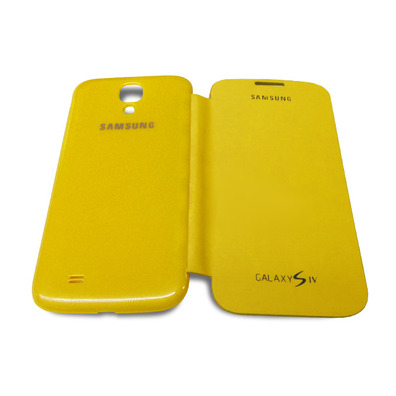 Flip Cover Case for Samsung Galaxy S4 Giallo