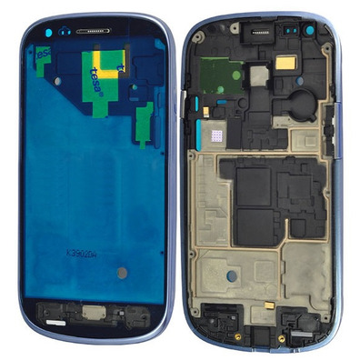 Front Frame for Samsung Galaxy S3 Mini Nero / Verde