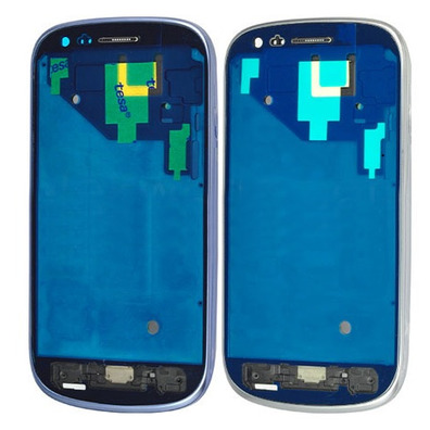 Front Frame for Samsung Galaxy S3 Mini Nero / Verde