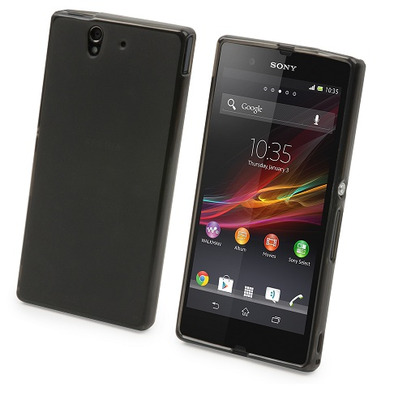 Soft-Skin for Sony Xperia Z Muvit Nero