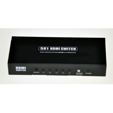 Switch HDMI 5x1 with remote control