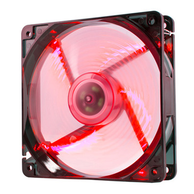 Nox ventilatore CoolFan Box 12cm rosso Led