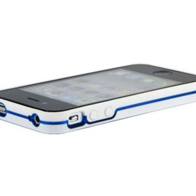 IH165 Protective Case for iPhone 4G/4S (Transparent Blue)