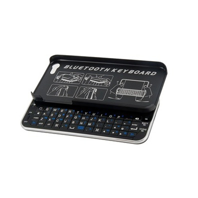 Slider QWERTY Keyboard for iPhone 5 Nero