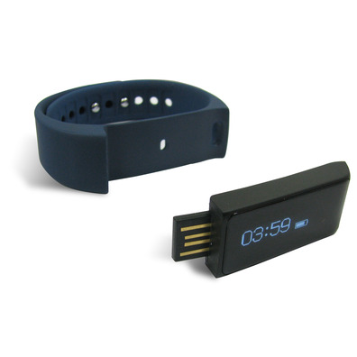 Leotec Fitness Touch sommergibile Bracciale blu