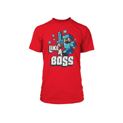 Minecraft - Like a Boss Shirt