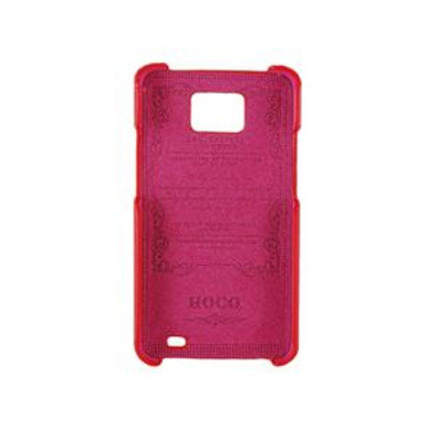 HOCO Leather Back Case for Samsung Galaxy S2 / I9100 (Red)