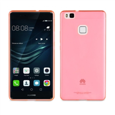 Caso cristallo morbido Lite Rosa Ultrafina Huawei P9 Lite muvit