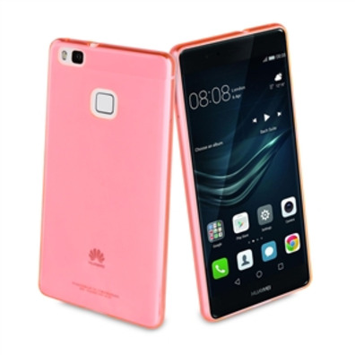 Caso cristallo morbido Lite Rosa Ultrafina Huawei P9 Lite muvit