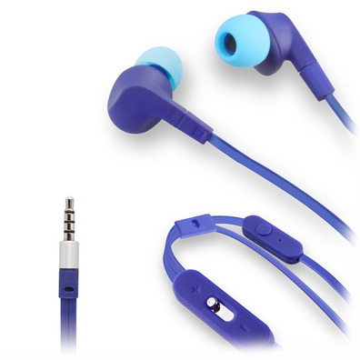 Stereo Earphones for Tablets/Smartphones Muvit Purple