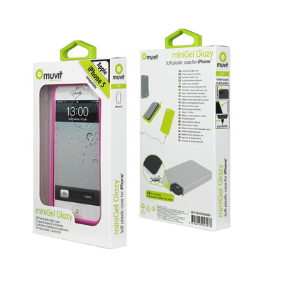 Minigel Soft Skin per iPhone 5 Rosa