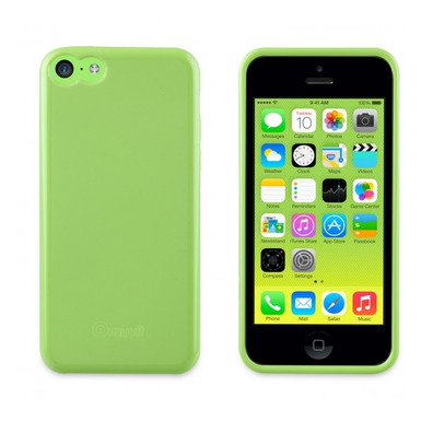 Soft and Skin minigel Muvit iPhone 5C Giallo