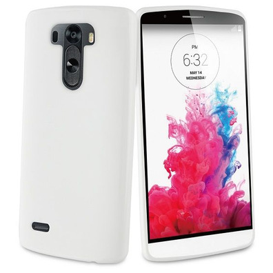 Case Minigel LG G3 Muvit Bianco