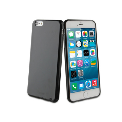 Soft skin-tight case for iPhone 6 Muvit Nero / Verde