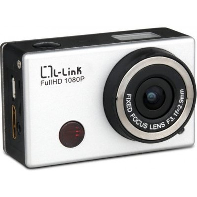 L-link Cam.Sport FHD 1080p 30fps 8Mpx Wifi Argento