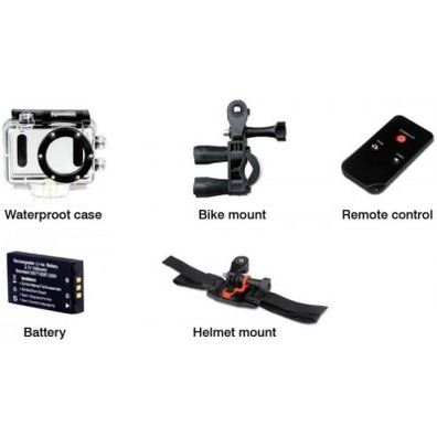 L-link Cam.Sport FHD 1080p 30fps 8Mpx Wifi Argento