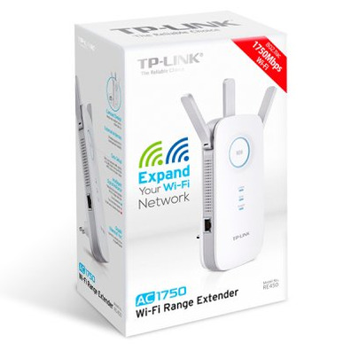 TP-LINK RE450 Dual WiFi Extensor AC1750 LAN Gbit