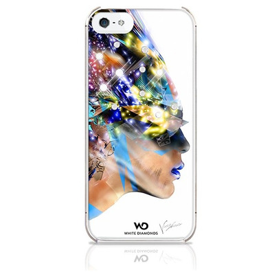 Case Nafrotiti White Diamons per iPhone 5