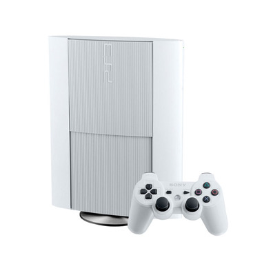 PS3 Slim 500 GB (Bianca) + 2 Dualshock 3