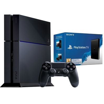 Playstation 4 (500 GB) + Playstation TV