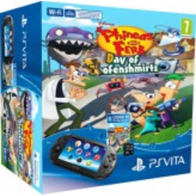 PSVITA + PHINEAS E FERB: LA DIA DI DOOFENSHMITRZ + MEMORIA 8GB