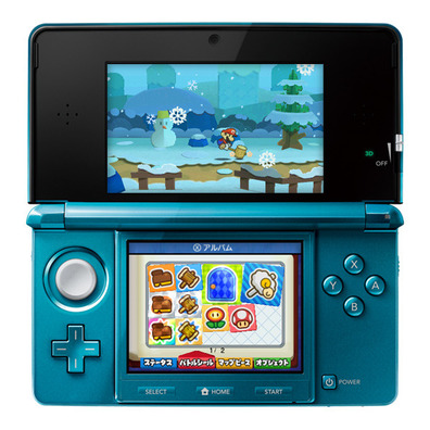 Carta Mario Sticker Star 3DS