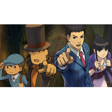 Professor Layton vs Phoenix Wright 3DS