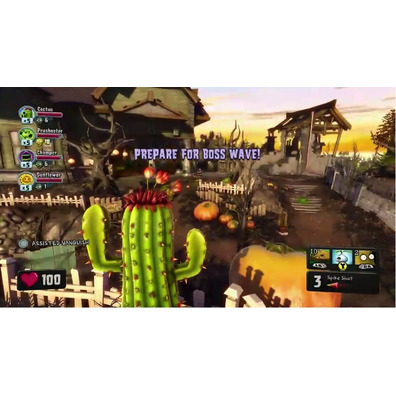 Plants vs Zombies Garden Warfare PS4