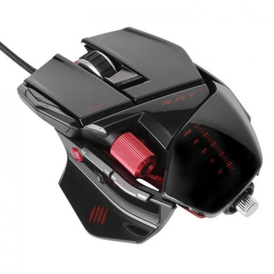 Saitek Cyborg Rat 5 Rosso