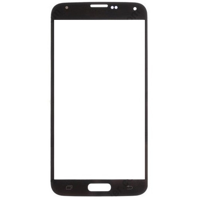 Front Glass Replacement for Samsung Galaxy S5 Nero
