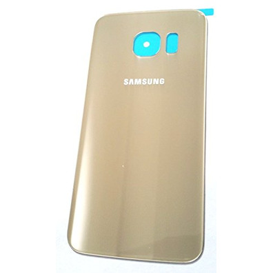 Battery Cover for Samsung Galaxy S6 Edge Plus Gold with Adhesive Sticker