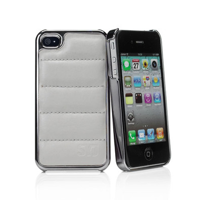 Back Case Grey Hard Shell iPhone 4/4S