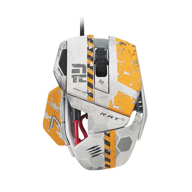 MadCatz Cyborg Rat 3 Bianco