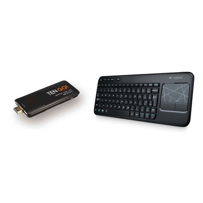 Micro PC DC8 + tastiera K400 wireless Logitech