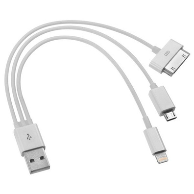 Multi Caricatore USB a Lightning/MicroUSB/iPhone