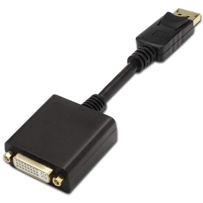 Adaptador Aisens A125-0133 Displayport (M) a DVI (H)