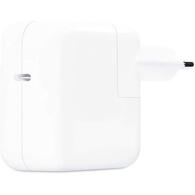 Adaptador de corriere Apple USB Tipo C 30W iPhone / iPad/MacBook Air 13 "