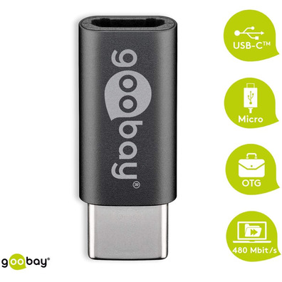 Adaptador USB (C) 3,0 a Micro USB (B) 2,0 Goodbay