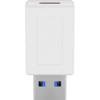 Adaptador USB (C) 3,0 a USB (A) 3,0 Goodbay Blanco