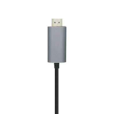 Adaptador USB - C a HDMI 4K 60Hz Aisens Negro