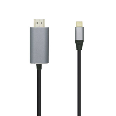 Adaptador USB - C a HDMI 4K 60Hz Aisens Negro