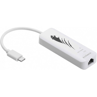 Adaptador USB - C a RJ45 Ethernet GBIT Edimax UE - 4307