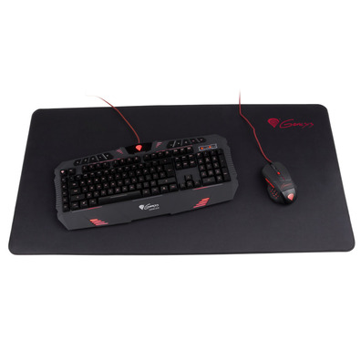 Alfombrilla Gaming Genesis Carbon 500 Maxi 900x450mm Logo