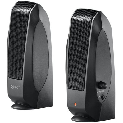 Altavocche Logitech S120 2,0 Negro