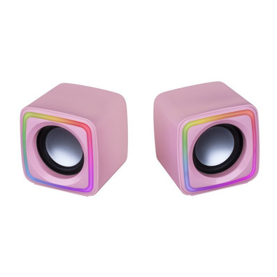 Altavocche Mars Gaming MSCube 8W 2,0 Rosa