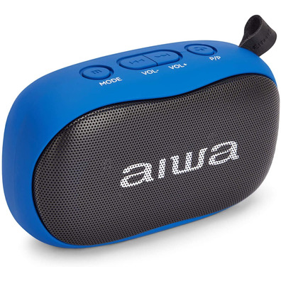 Altavoz Bluetooth AIWA BS-110BL Azul