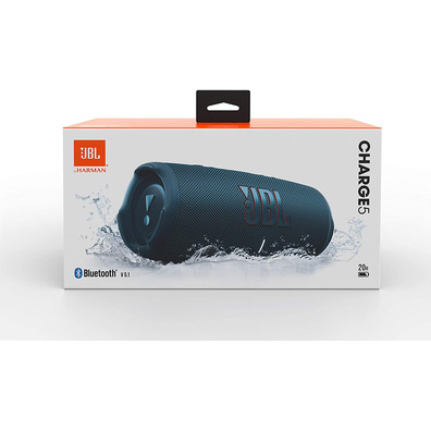 Altavoz Bluetooth JBL Charge 5 40W Azul