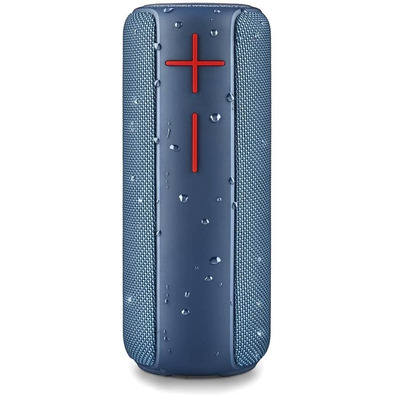 Altavoz con Bluetooth NGS Roller Nitro 2 20W/2.0 Azul