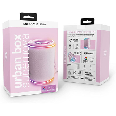 Altavoz Energy Sistem Urban Box Rosa Supernova