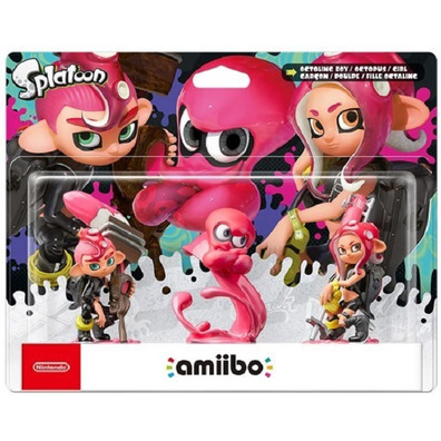 Amiibo Splatoon Octoling Ragazzo, Ragazza, Polpo